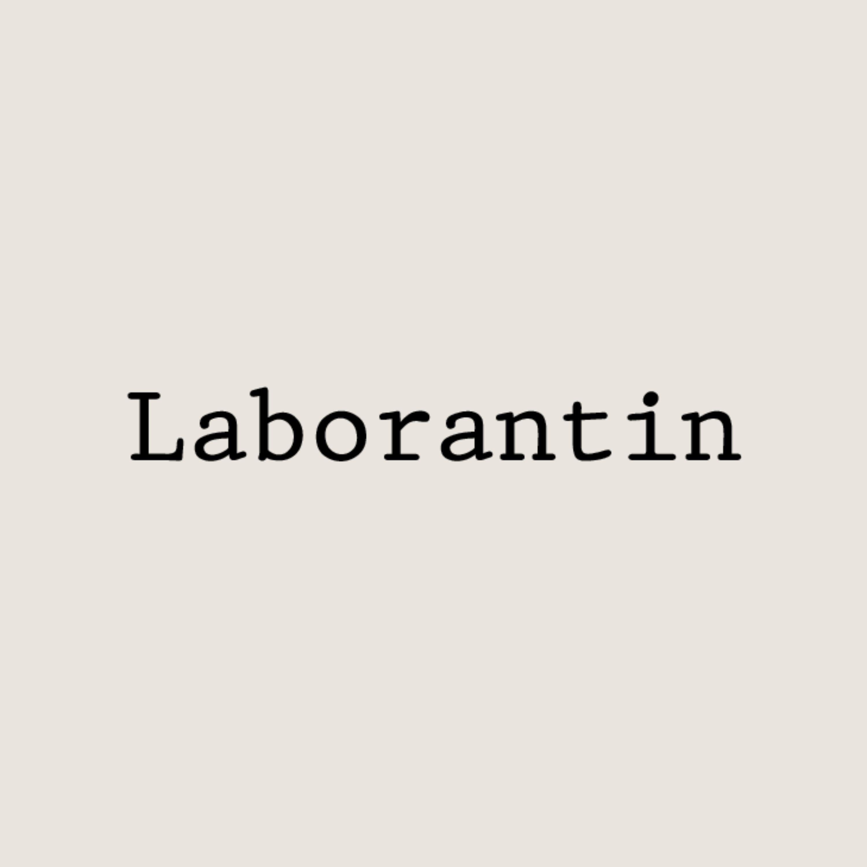 Laborantin